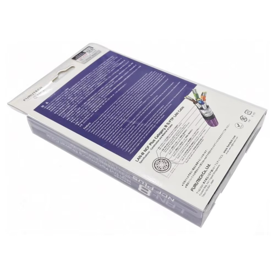 Furutech LAN-8 NCF Plus High-End Audio Ethernet-Kabel RJ-45 in Purple - Bild 3