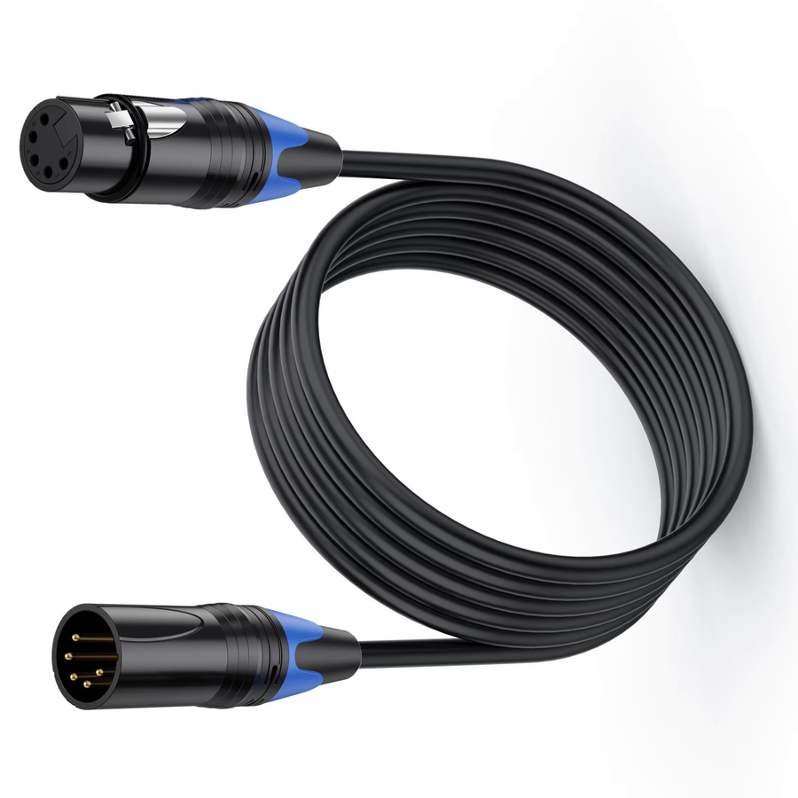 UXG XLR Verlängerungskabel Schwarz 30 m für Audio-Mischpulte und DSLR-Kameras - Bild 6