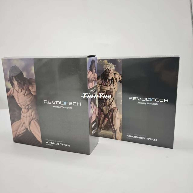 Funko Attack On Titan Eren Jaeger und der gepanzerte Titan, bewegliche PVC-Figur, 16 cm - Bild 1