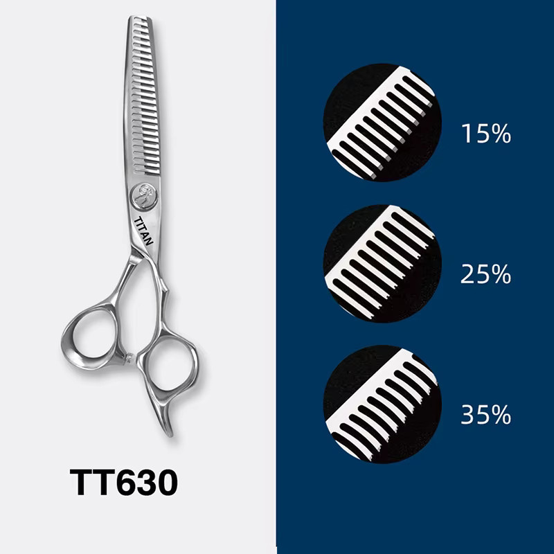 Titan Hird Friseurschere, 6 Zoll, Unisex - Bild 2