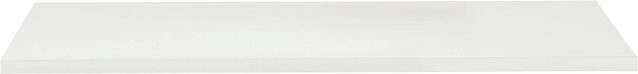 Mömax Wandboard Weiß aus MDF für dein Wohnzimmer B/H/T: 80 x 35 x 1,6 cm - Bild 1
