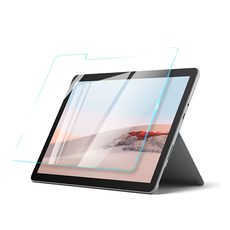 Displayschutzfolie aus gehärtetem Glas für Microsoft Surface Go 10,5 Zoll (2018, 2020, 2021), transparent, HD, Bubble Free - Bild 2