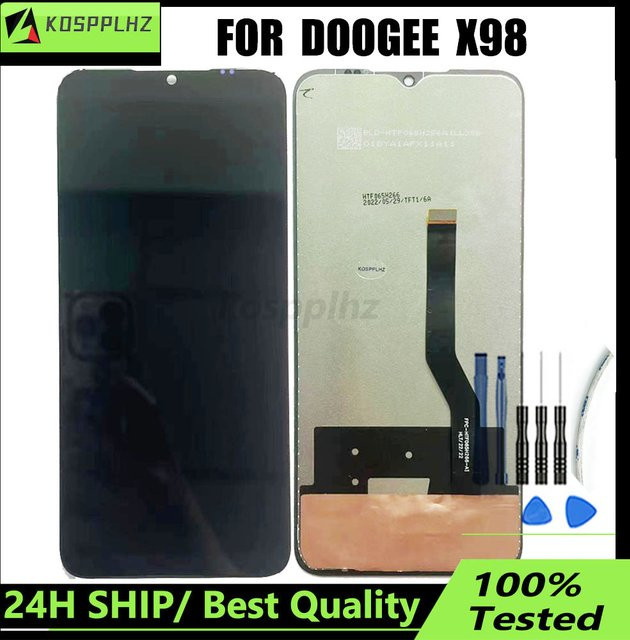 Original LCD Display Touchscreen Ersatz Digitizer Montage für DOOGEE x98 X98 Pro in Schwarz - Bild 1