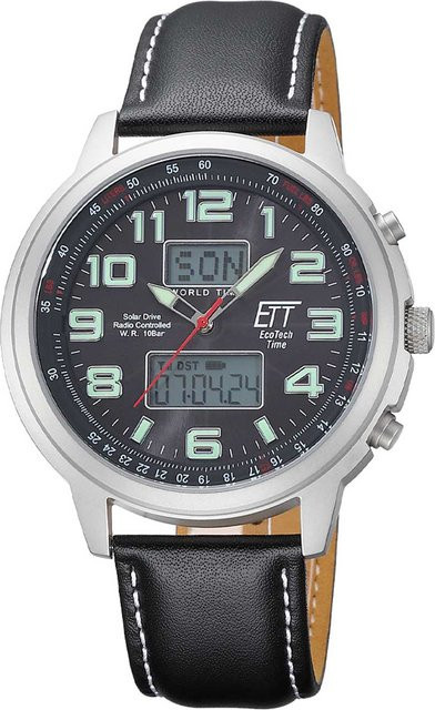 ETT Chronograph Hunter II, Solar, Edelstahl, 48 mm, Herren - Bild 1