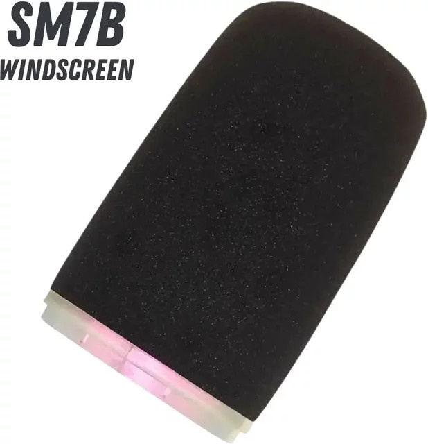 Shure RK345 Original Windschutz Ersatz mit mehrfarbigen Ringen für SM7B, SM7dB, MV7, MV7X und MV6 - Bild 1