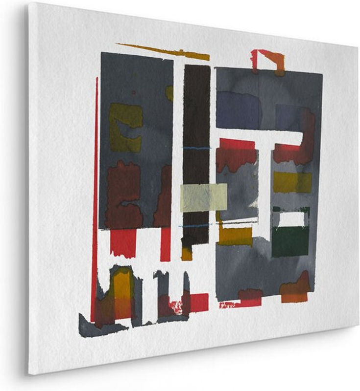 Komar Canvasbild Sedation - Abstraktes Leinwandbild in Querformat, Mehrfarbig, B: 90 cm, H: 90 cm - Bild 1