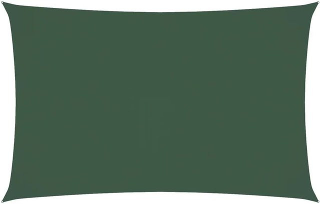 vidaXL Sonnensegel aus Oxford-Gewebe Rechteckig Dunkelgrün B: 800 cm, T: 500 cm - Bild 1
