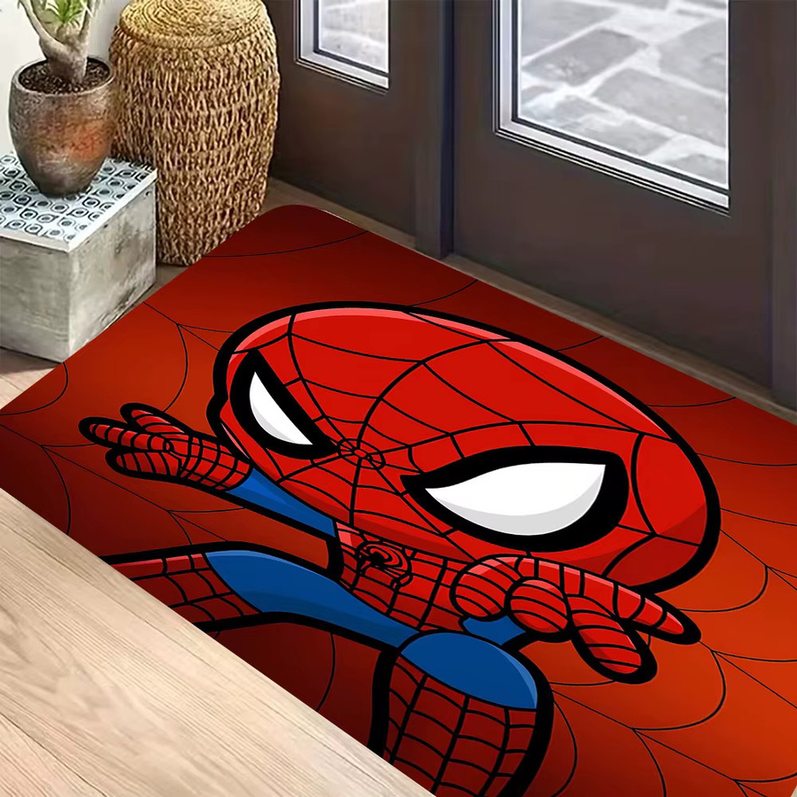 Beast Kingdom Marvel Spider-Man Türmatte, rutschfester Bodenteppich, Multicolor, B: 60,0 cm, T: 60,0 cm, H: 1,0 cm - Bild 3