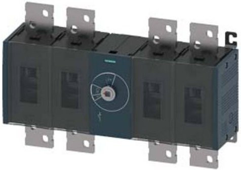 Siemens Lasttrennschalter 4polig 1600A 8 Schließer 8 Öffner 690 V/AC grau 690 V/AC 3KD54400RE200 - Bild 1