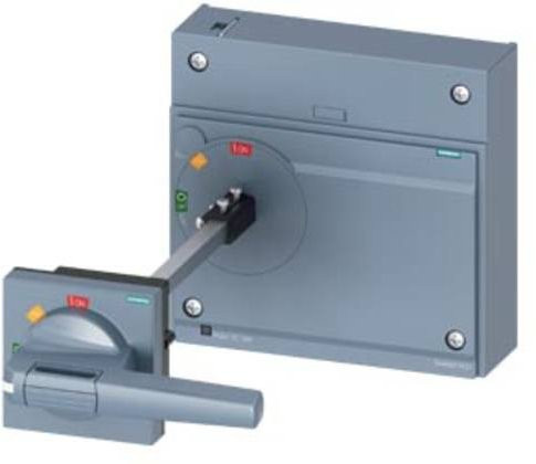Siemens Türkupplungsdrehantrieb 3VA9687-0FK21 in Grau, Breite: 21,0 cm, Höhe: 20,32 cm - Bild 1