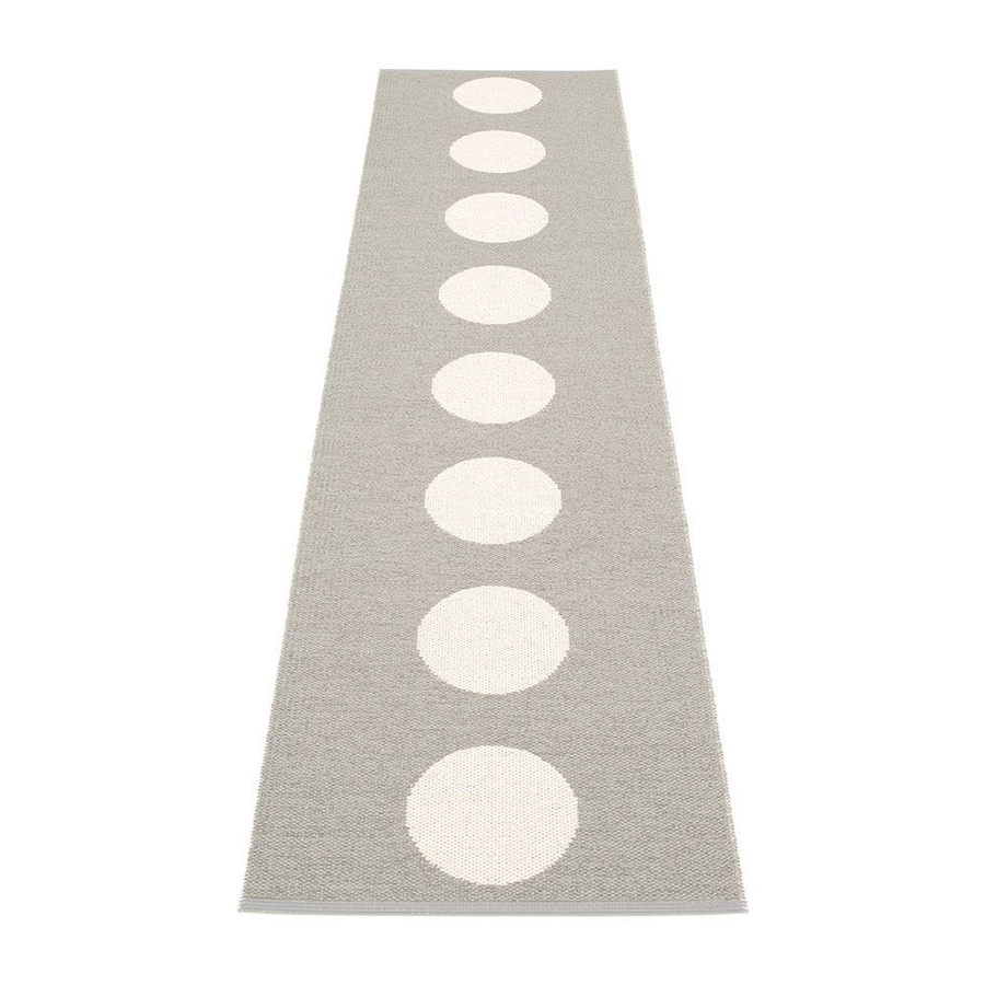 Pappelina Vera Teppich warm grey/vanilla B/T: 70 x 300 cm - Bild 1