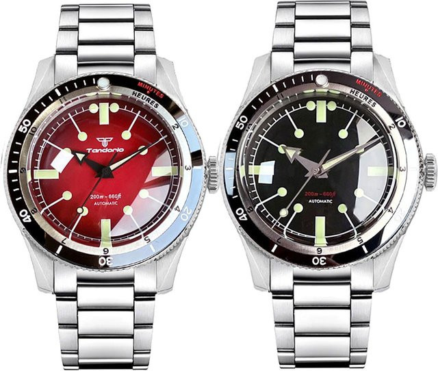 Tandorio Armbanduhr, Automatik, Edelstahl, Saphirglas, Herren - Bild 1