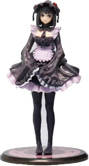 Fashnics My Dress-Up Darling Anime Figur Kitagawa Marin im schwarzen Dienstmädchen Outfit als PVC Action Figur Sammlungsmodell - Bild 1