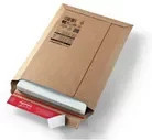 ColomPac Versandtasche Rigid Plus aus Wellpappe, braun, haftklebend, B: 25,0 cm, H: 36,0 cm - Bild 1
