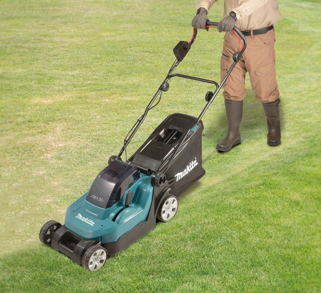 Makita Akku-Rasenmäher DLM382Z für 2x 18V mit 38 cm Schnittbreite ohne Akku - Bild 2