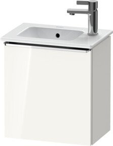 Duravit Waschtischunterschrank D-Neo in Weiß Hochglanz, B/T/H: 41 x 27,4 x 44 cm - Bild 1