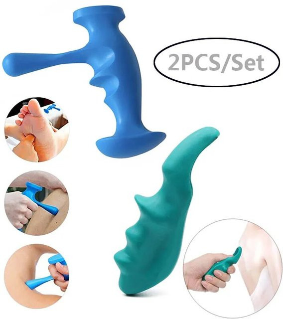 monclique Rückenmassagegerät, manuelle Daumen- und Fingerdruckpresse, Unisex - Bild 1
