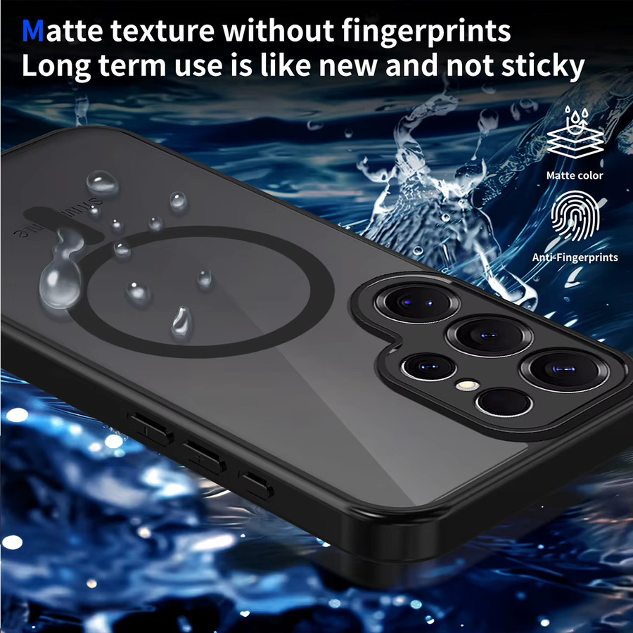 Schutzhülle für Samsung Galaxy S26 S25 S24 S23 Ultra Plus und weitere Modelle in Schwarz - Bild 3