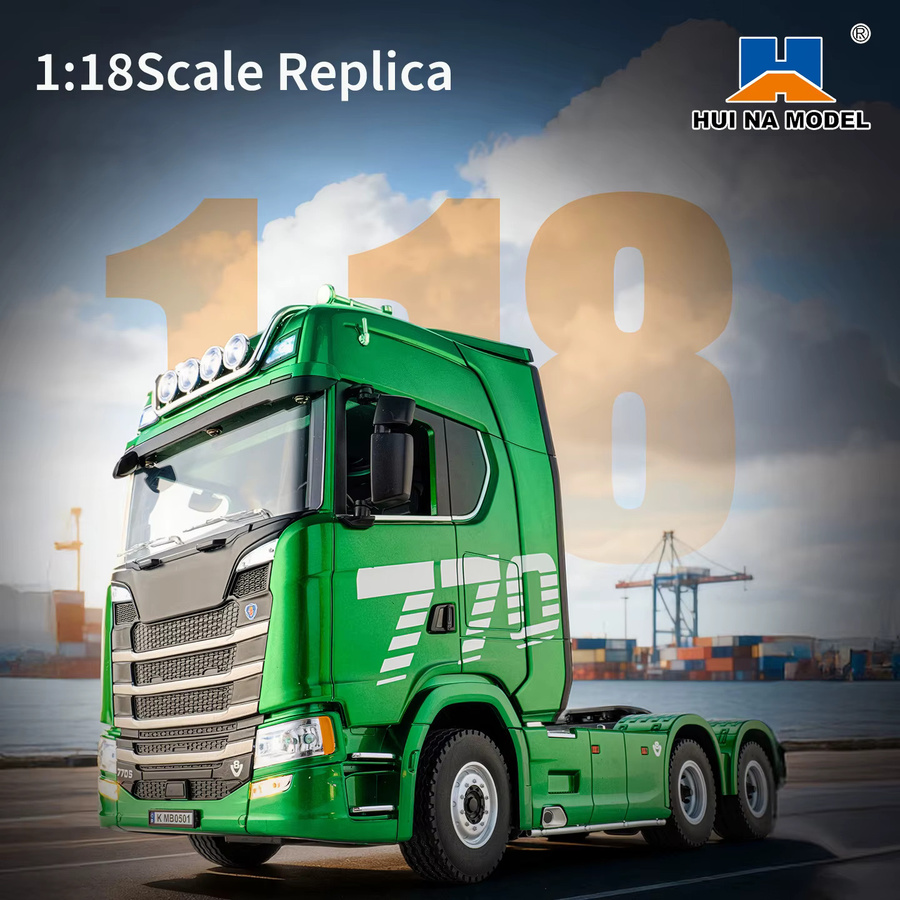 HUINA 1501 770S RC-Truck, 1:18, mit Licht und Sound, aus Legierung - Bild 3