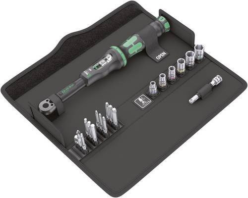 Wera Click-Torque A 6 Set Drehmomentschlüssel mit Umschaltknarre 1/4 Zoll 6,3 mm - Bild 1