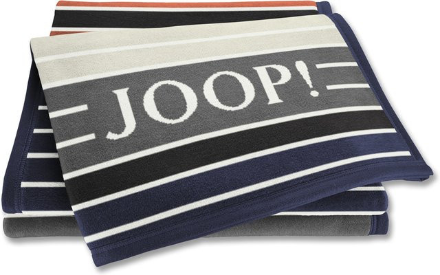 JOOP! FABRICS Outdoor Decke, Blau, Gestreift, B: 170 cm, B: 125 cm - Bild 1