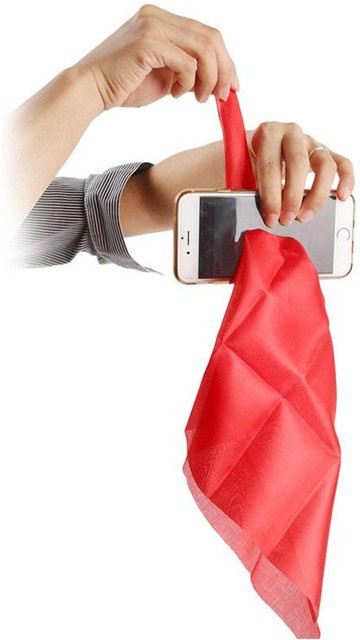 Yiran toy Magische Tricks Seide durch Telefon Interaktives Spielzeug rot - Bild 1