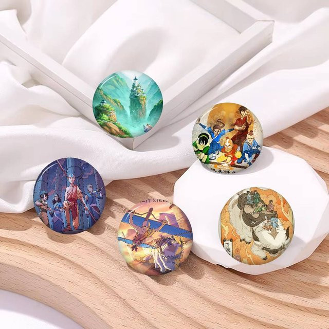 Anstecknadeln Avatar: The Last Airbender, Weißblech, Unisex - Bild 1