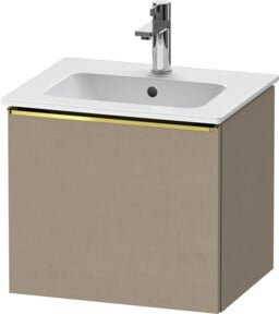 Duravit Waschtischunterschrank D-Neo wandhängend in Weiß/Beige, B/H/T: 51 x 44 x 40,2 cm - Bild 1