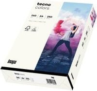 Tecno colors Kopierpapier A4, weiß und grün, 160 g/m², 250 Blatt, matt, FSC und PEFC zertifiziert - Bild 1