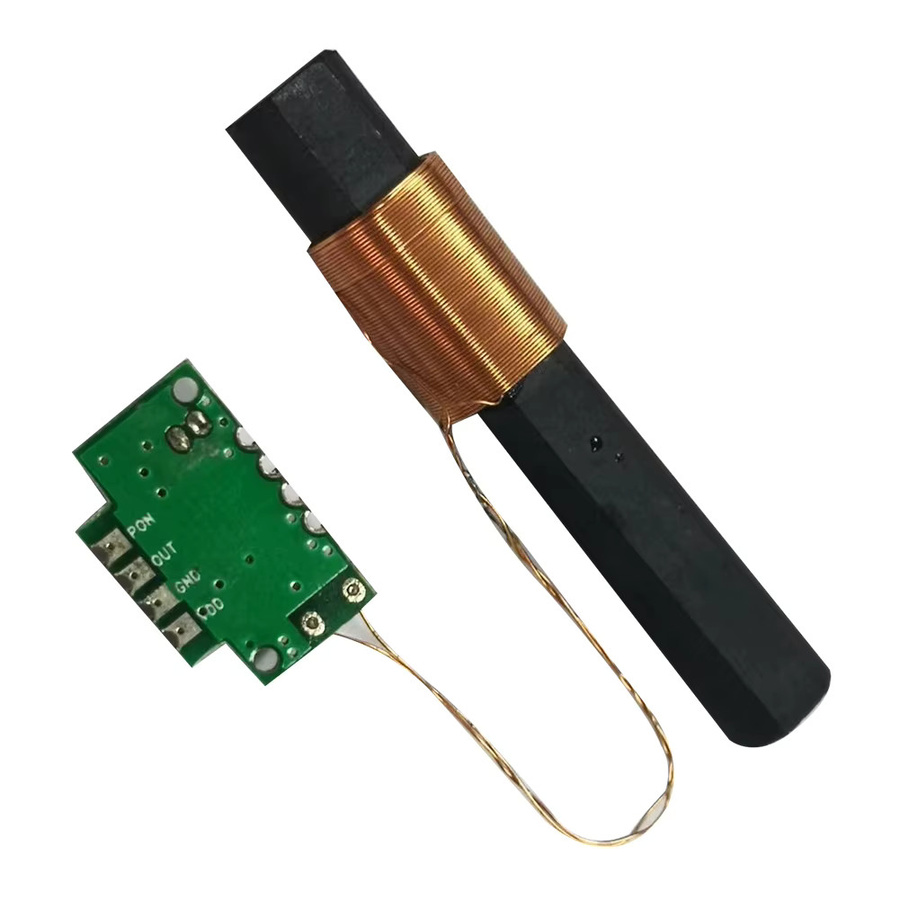 DAZZLEEX DCF77 Empfängermodul Funkzeitmodul mit Antenne, 1,1-3,3 V, 77,5 KHz, DCF-3850N-800, multicolour - Bild 2