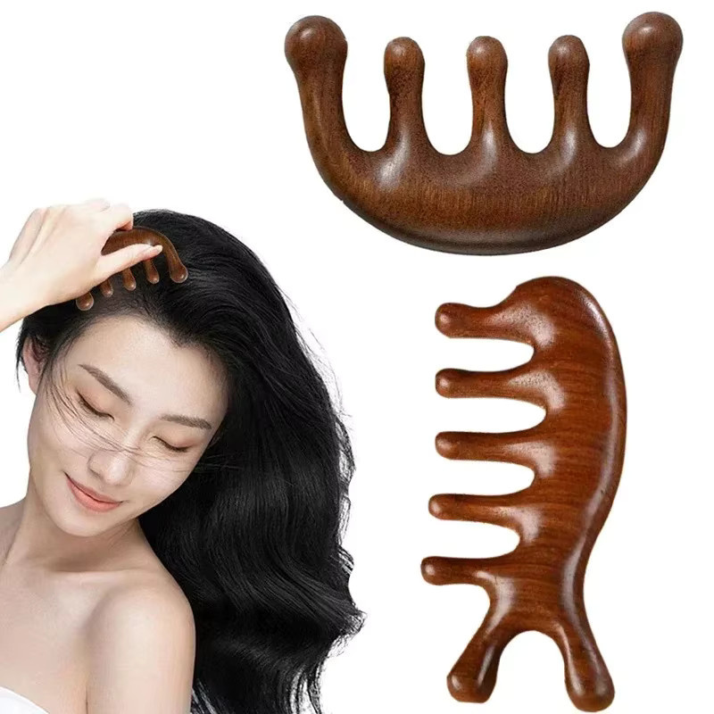RUZOFO Massage-Kamm Kopfhaut-Ölmassagegerät, Unisex - Bild 3
