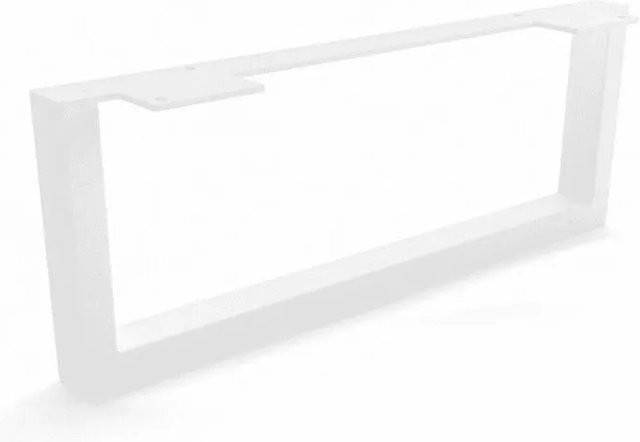HEVVA Möbelbein GRAZ in Weiß, Höhe: 15 cm, Tiefe: 40 cm - Bild 1