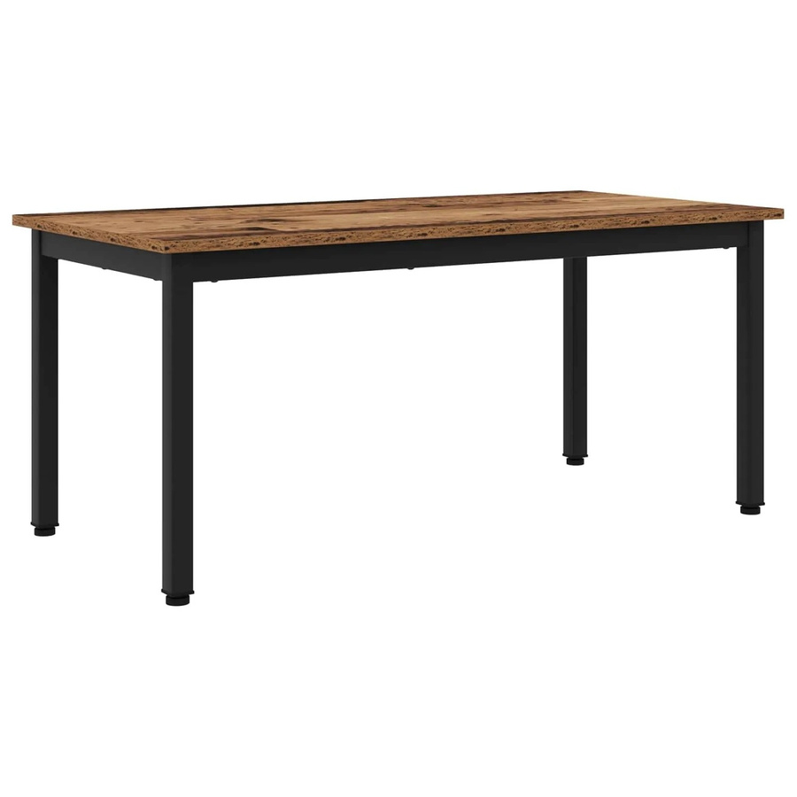 vidaXL Couchtisch aus Altholz in Braun, modern und rechteckig, B/T/H: 100 x 50 x 45 cm - Bild 2