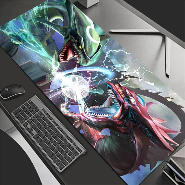 Bandai XXL Mauspad Rayquaza Multicolor PC-Schreibtischunterlage für Gamer - Bild 1
