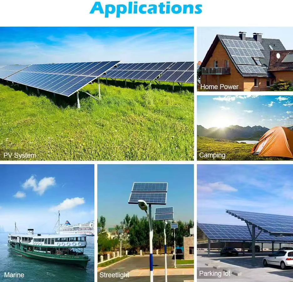 JINGYANGPV Bifaziales 240W Monokristallines Solarpanel 12V mit 2x 120W Photovoltaik-Leistungsmodul für Wohnmobile, Boote und Garten - Bild 6