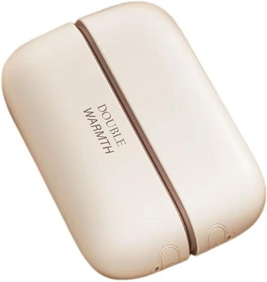Meiteai-Home 2-in-1 Magnetischer Elektrischer Handwärmer mit 6000mAh in Weiß - Bild 1