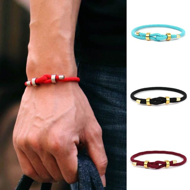 Noter Armband, Edelstahl, Stoff, Unisex - Bild 1