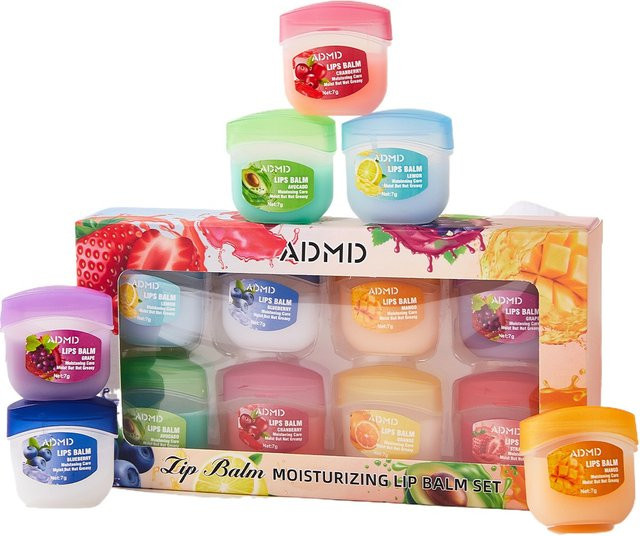Vaseline Lippenbalsam-Set, 8-teilig, Rosen- und Zitronengeschmack - Bild 1