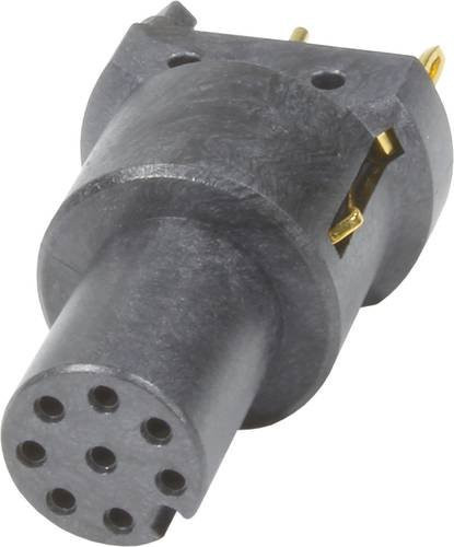 HARTING Leiterplattenadapter 21033212818 aus Messing in Schwarz mit 8 Polen - Bild 1