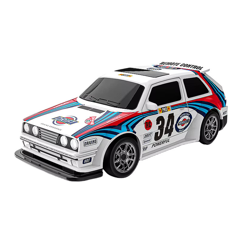 KF34 Hochgeschwindigkeits-Drift-RC-Auto, 1:43, mit Licht, ferngesteuert - Bild 7