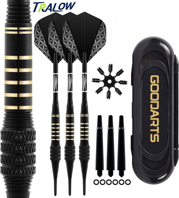 TRALOW Soft-Tip-Dartset, 18 Gramm, Set - Bild 1