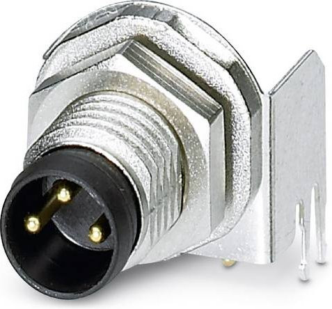 Phoenix Contact 1456035 Sensor-Aktor-Einbausteckverbinder M8 Stecker in Silber mit 3 Polen und Schraubanschluss - Bild 1
