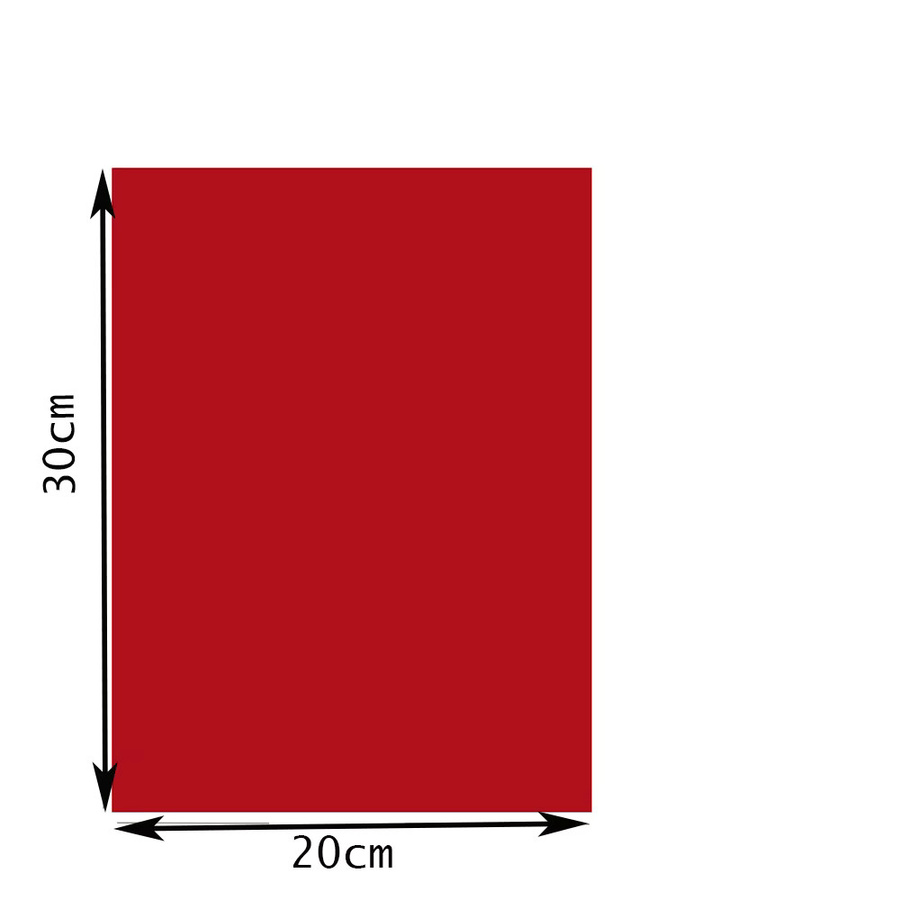 DIY Bastelpapier Set aus Kraftpapier in Rot und Rosa, 20 Blatt, B: 20 cm, L: 30 cm - Bild 3