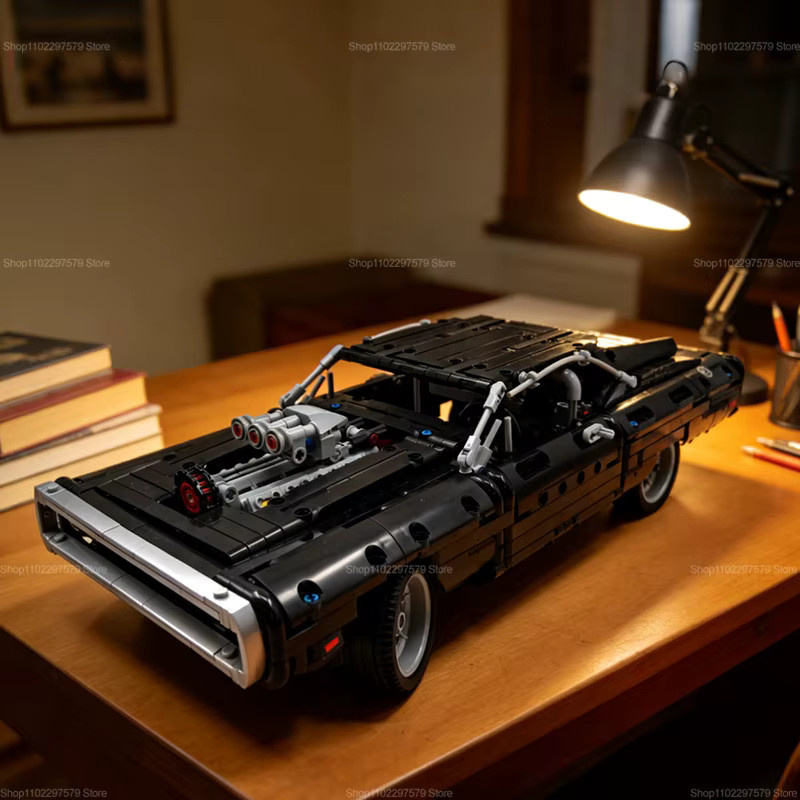 iosn Technik-Rennwagen-Bausteinset, 1077 Teile - Bild 7