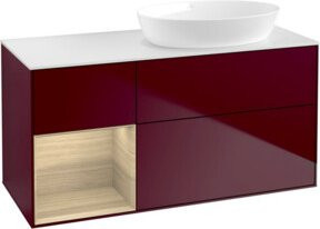 V&B Waschtischunterschrank Finion mit Wandbeleuchtung, Breite: 120 cm, Tiefe: 50,1 cm, Höhe: 50,1 cm - Bild 1