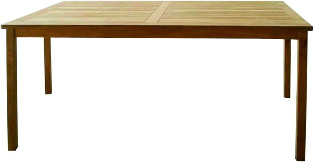 LEX Premium Gartentisch aus Teakholz rechteckig in Braun - Bild 1