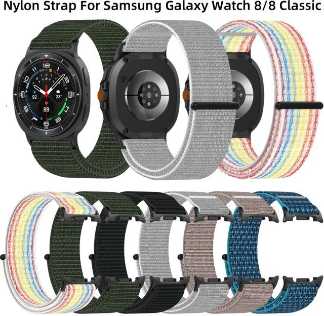 Samsung Uhrenarmband Nylon, Samsung Galaxy Watch 8, Unisex - Bild 1