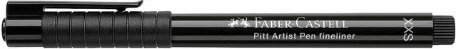 Faber Castell PITT artist pen Tintenroller Schwarz XXS für Profis - Bild 1