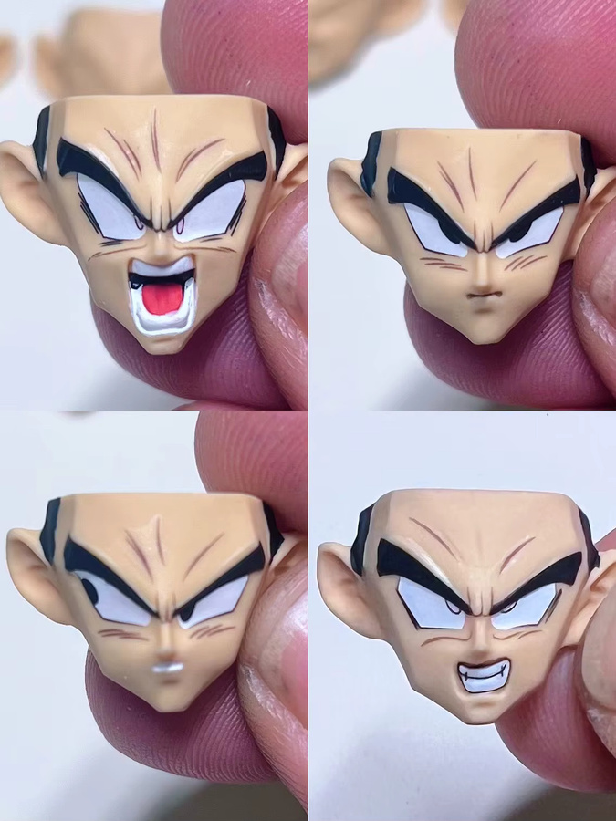 Dcg-Toys Dragon Ball Z Shf Ssj Super Saiyajin Son Goku Action Figure Headsculpts Haar Zubehör Kit, Zubehör - Bild 3