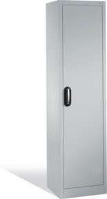C+P Aktenschrank Acurado mit Drehtüren in Weißaluminium, Stahl, mit Schloss und verstellbaren Regalböden, H: 195,0 cm, B: 50,0 cm, T: 40,0 cm - Bild 1
